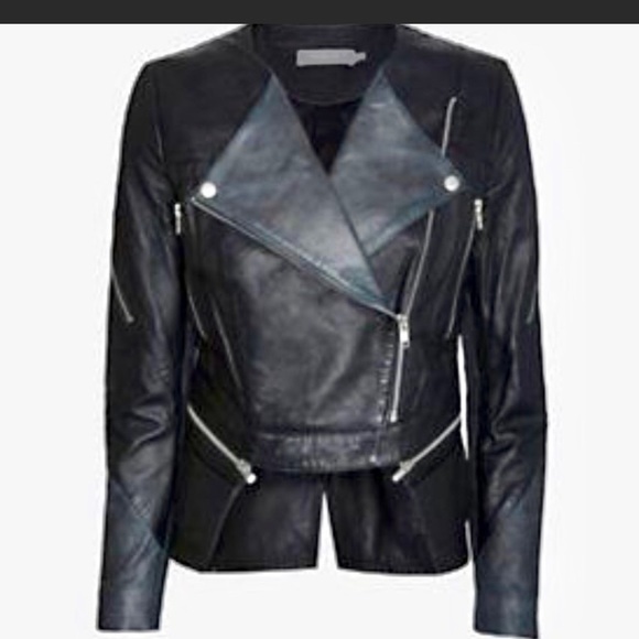 Preen by Thornton Bregazzi Jackets & Blazers - Preen Line Leather Motorcycle Jacket Sz XS
